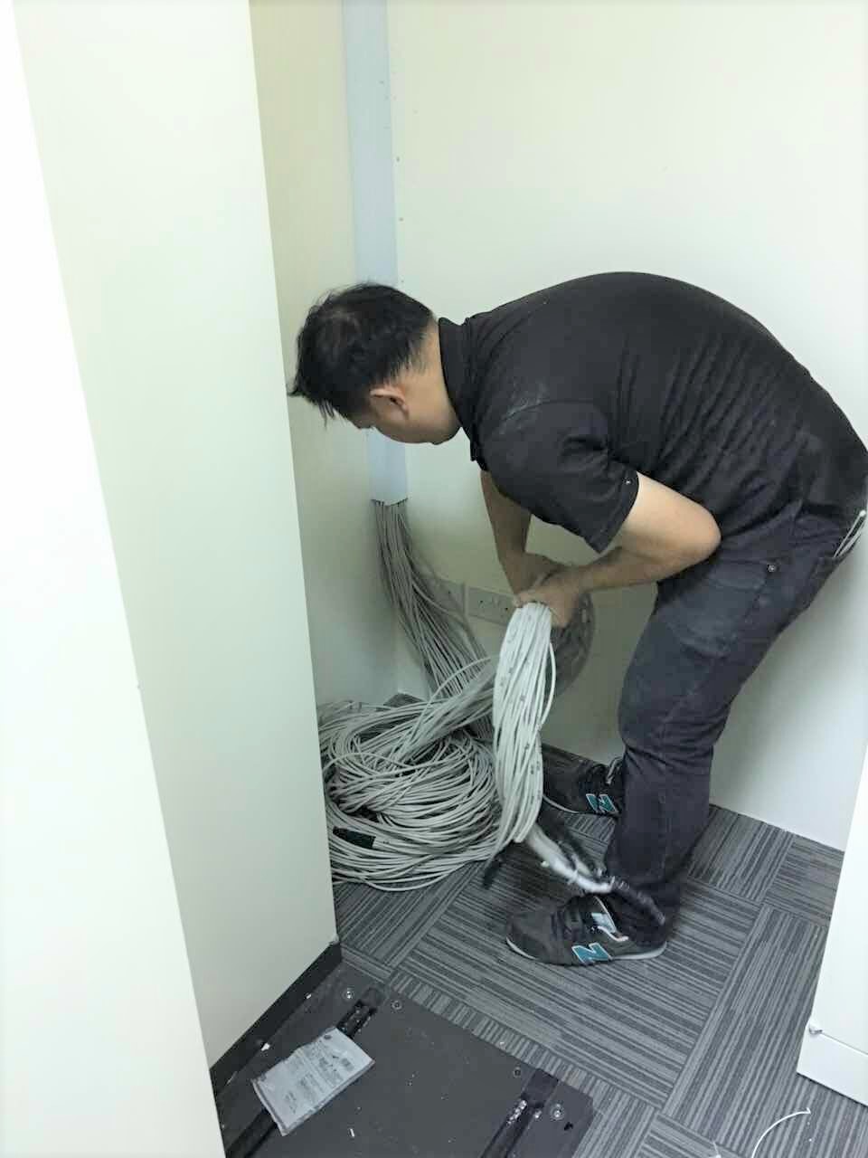 シンガポールでlan配線工事をしてネットワーク環境を整えよう シンガポールのパソコン修理はカワテック